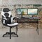 Flash Furniture Black Gaming Desk and Chair Set with Cup Holder BLN-X10D1904-WH-GG - alternate 1